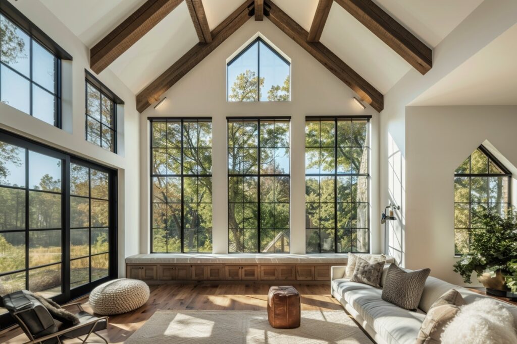 natural light maximizing space