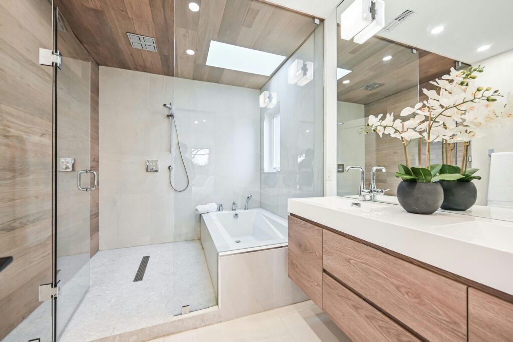 custom home bathroom design