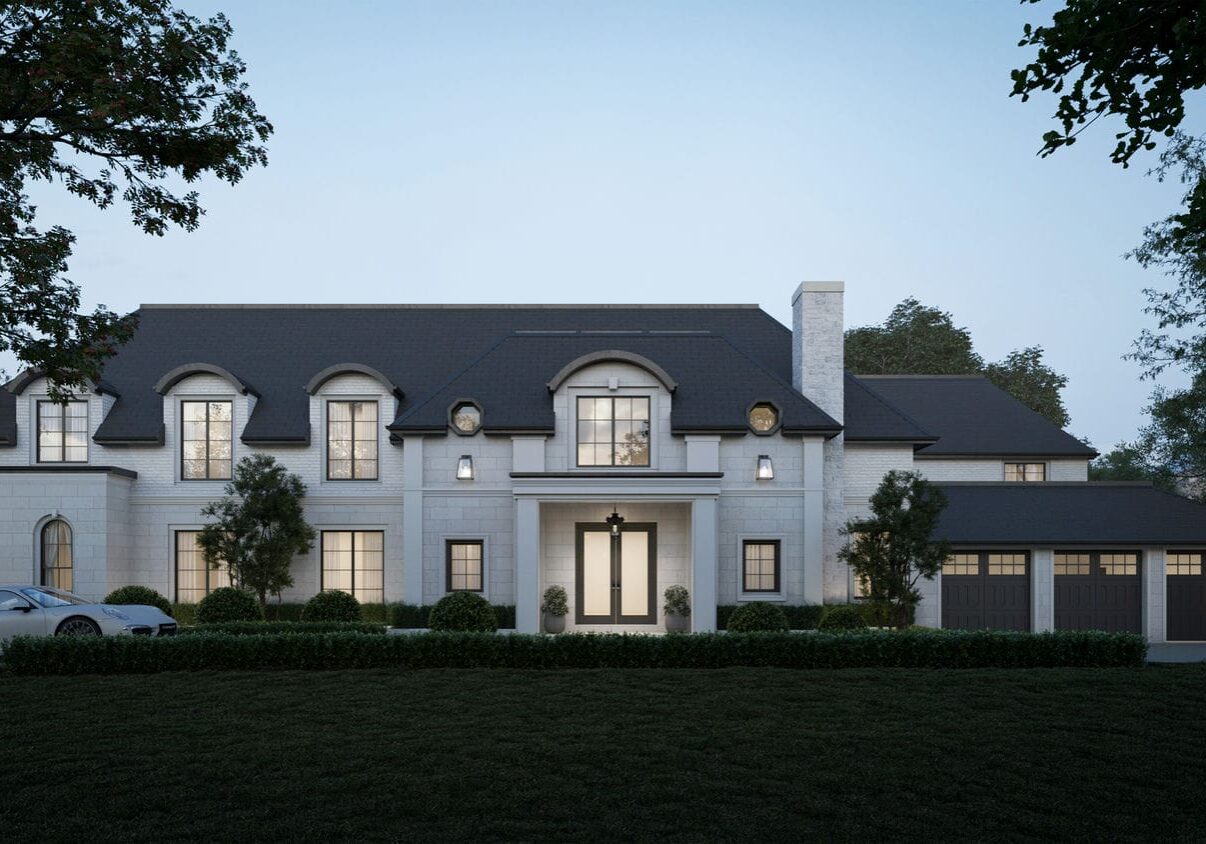 Markham custom home architectural design
