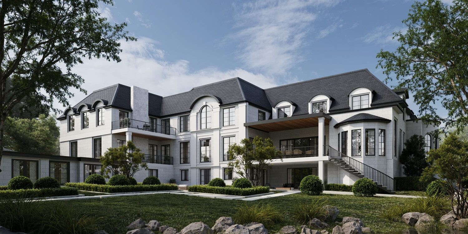 Oakville architectural design of custom home